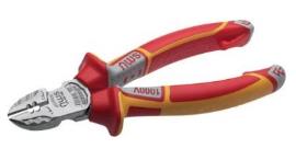 Klešta sečice 160 mm sa funkcijom krimpovanja i skidanja izolacije, induktivno očvrsla sečiva, SoftGripp VDE rukohvati 1000 V, DIN EN/IEC 60900 NWS